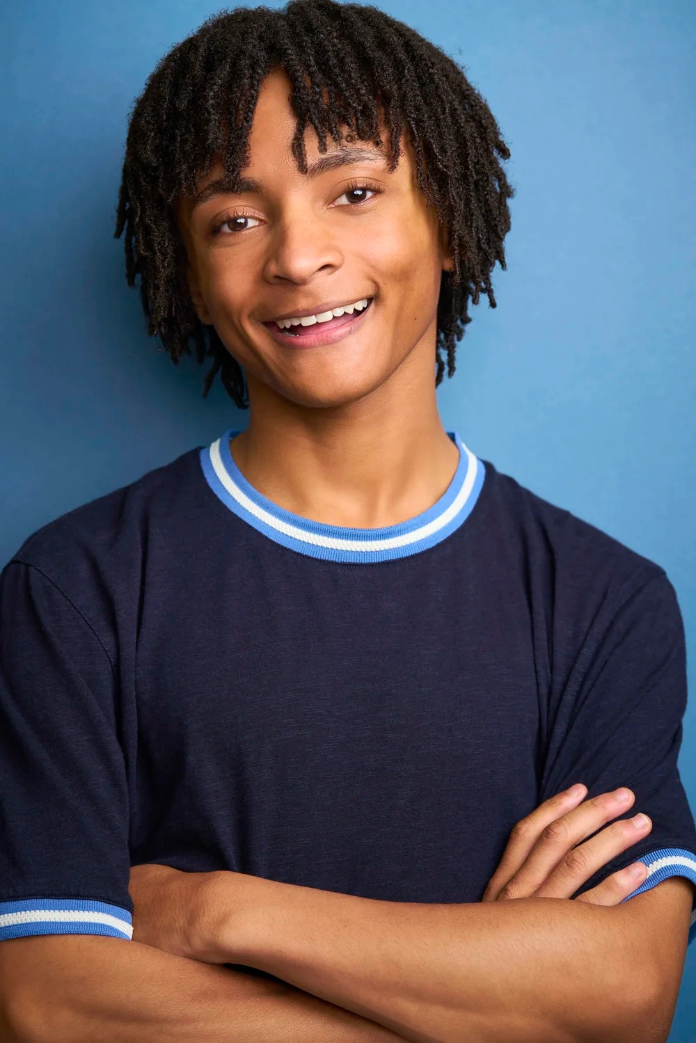Atlanta actor headshot with natural window light