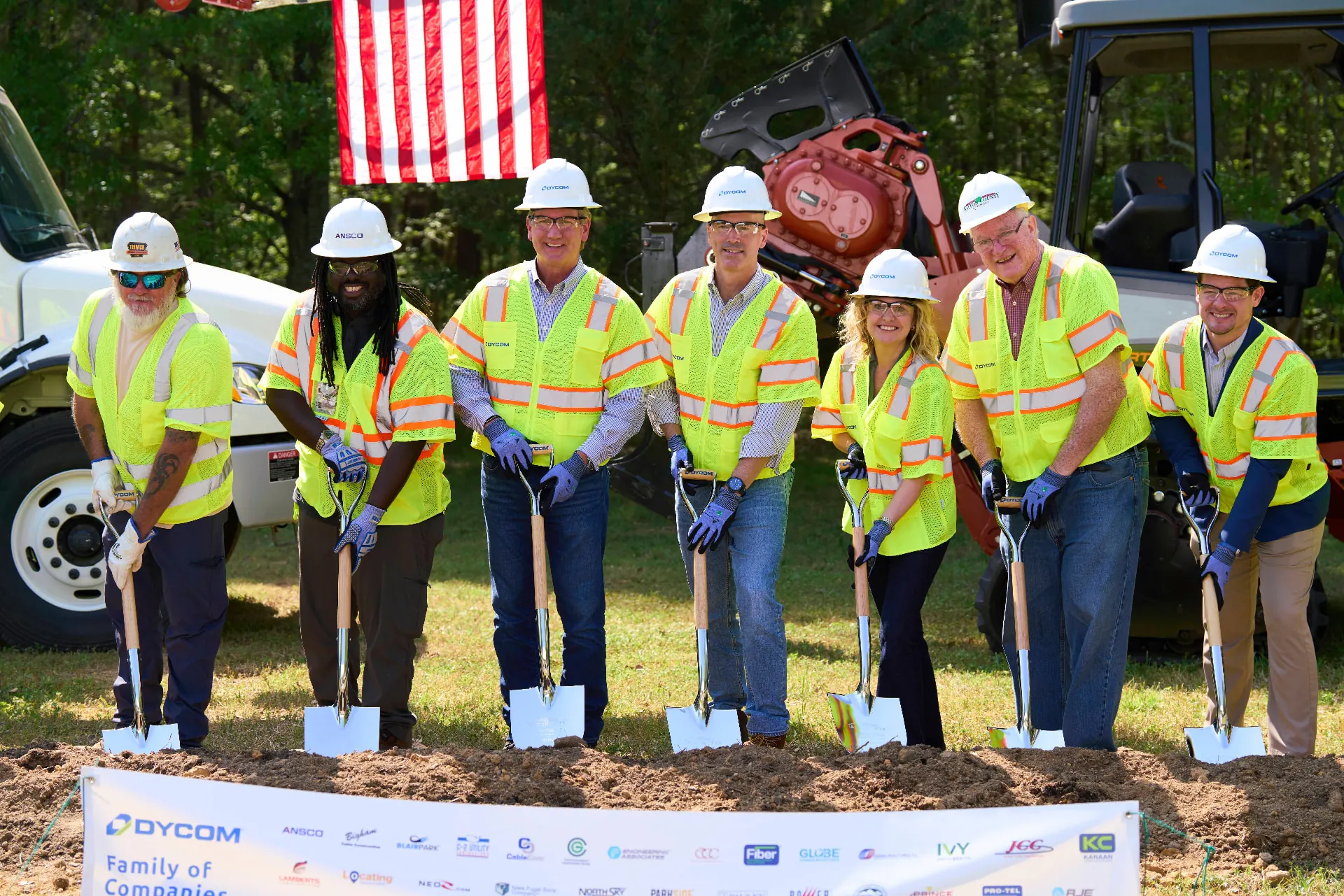 Speaker addressing guests at a groundbreaking in Atlanta, photo 2