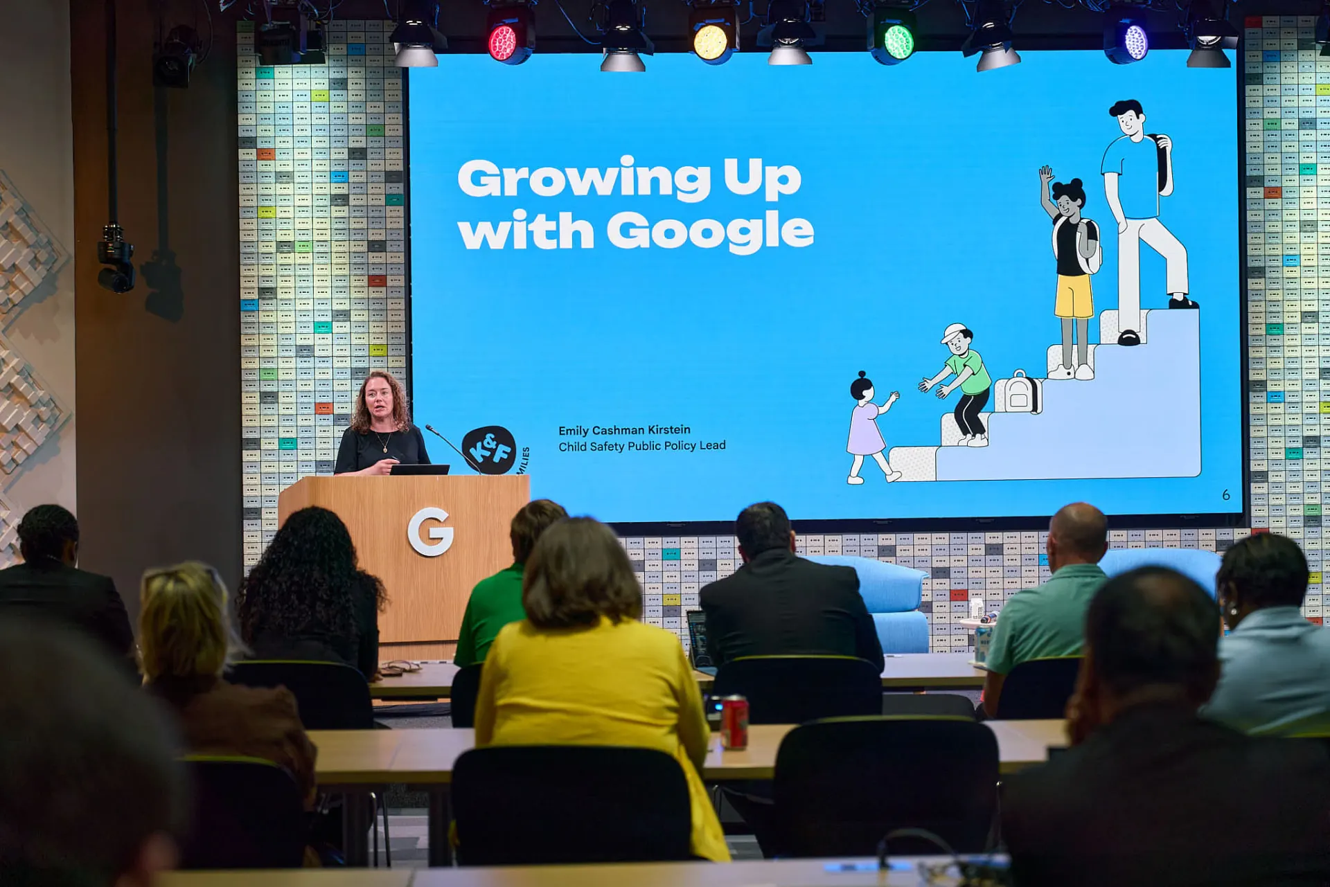 Growing Up with Google presentation at the AI Academy