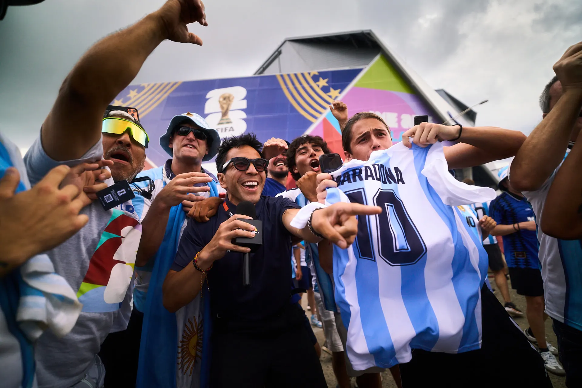Flags and face paint at the World Cup 2026 fan fest in Atlanta, photo 3