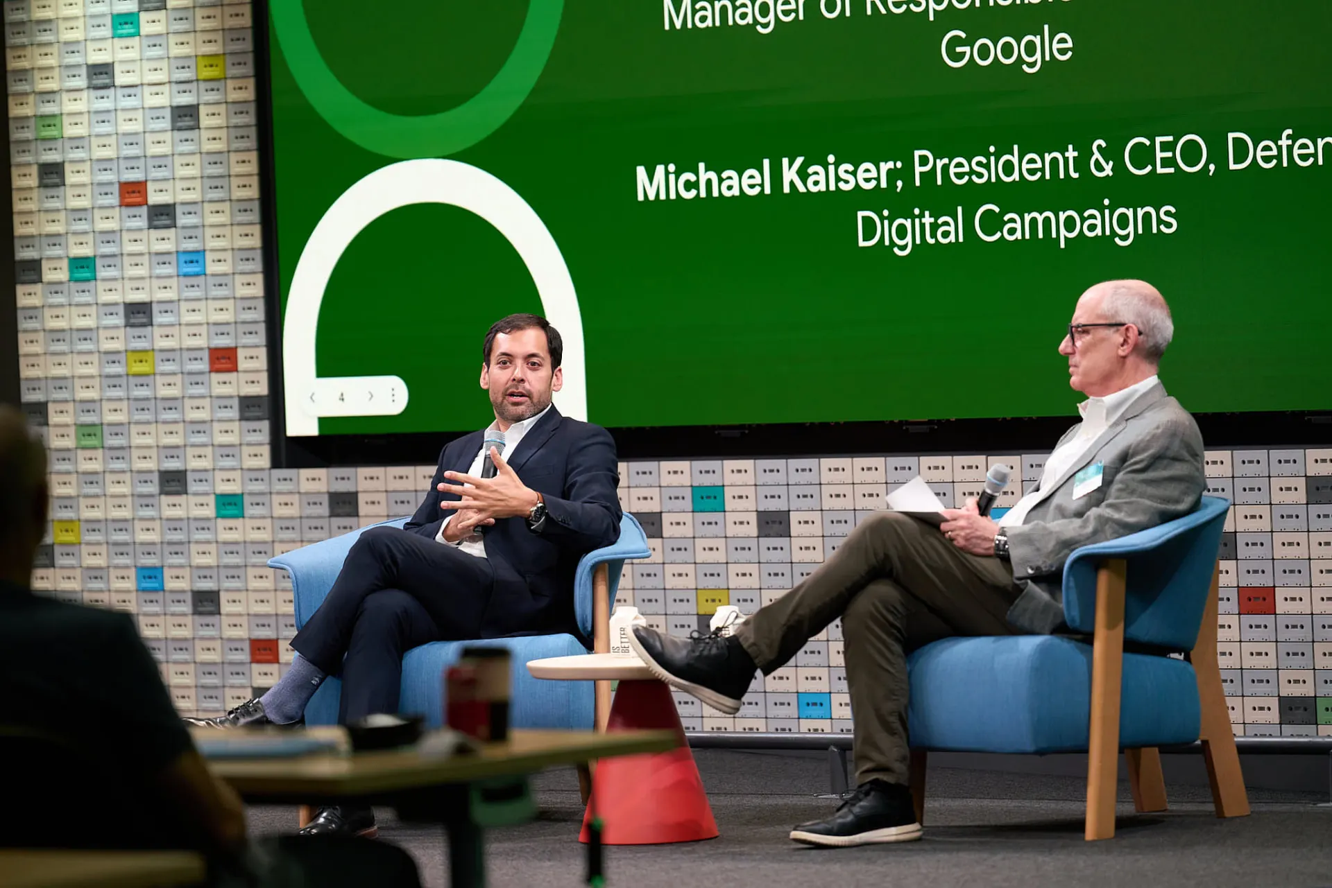 Fireside chat at Google's AI Academy